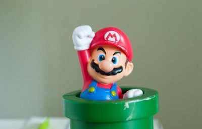 mario in green pipe